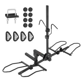 VEVOR Hitch Mount Bike Rack, 2-Bike Platform Style, 160 LBS Max Capacity Bike Rack Hitch for 2-inch Receiver