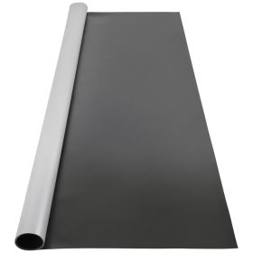 VEVOR Dance Floor, 6.6x3.9ft Dance Floor Roll, 0.06in Thick PVC Vinyl Dance Floor, Black/Grey Reversible Portable Dance Floor, Non-Slip Dance Flo