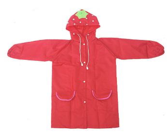 THC Thai Shop Funny Rain Coat (Option: Red-M)