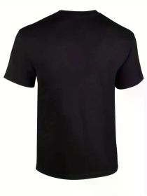 Therapy Is Cool ! End the Stigma Mental Health Graphic Print Solid T-Shirt (Color: Black, size: S)